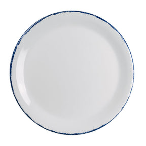 Blue Dapple Coupe Plate 25.4cm (10") - Pack 12