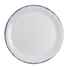 Blue Dapple Coupe Plate 25.4cm (10") - Pack 12