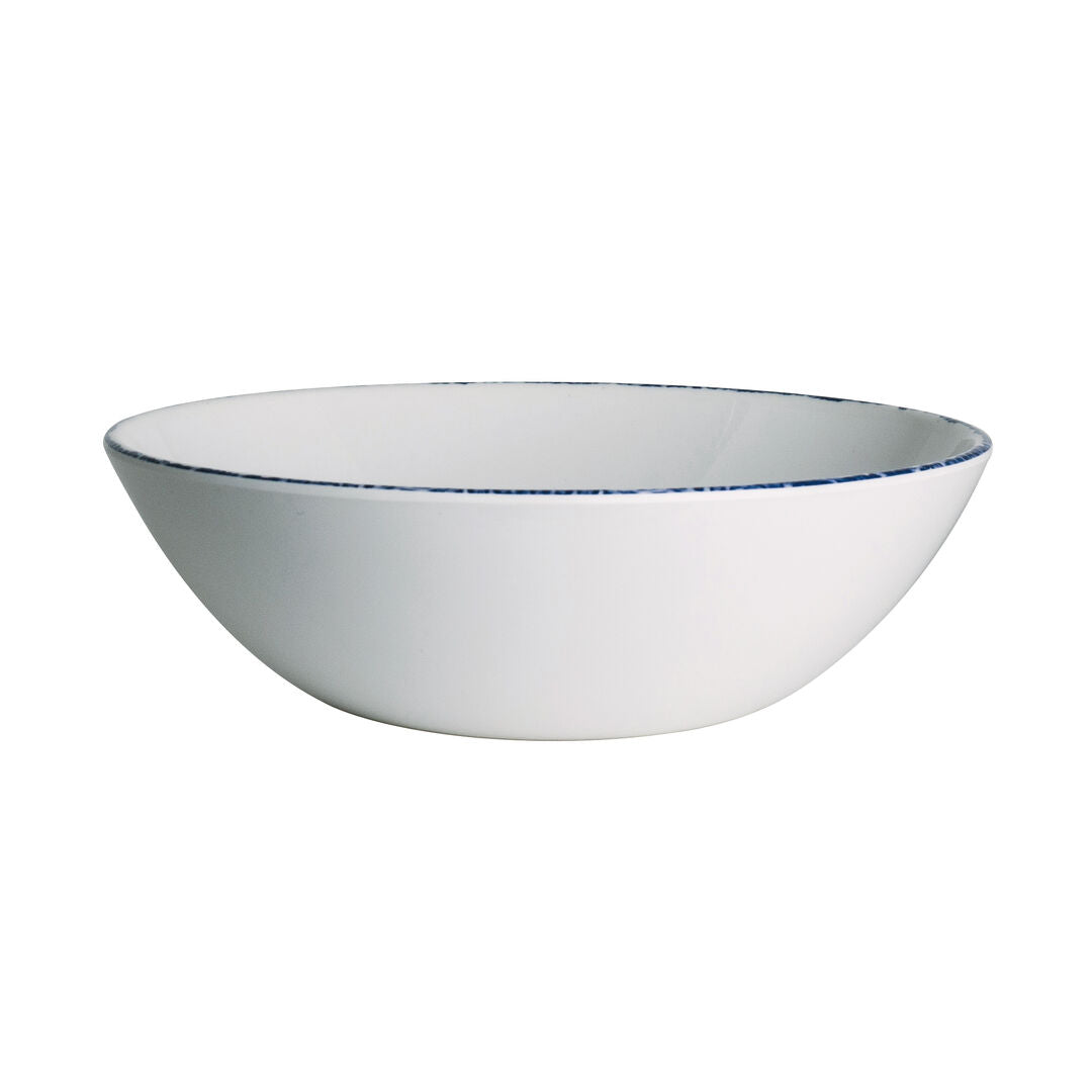 Blue Dapple Coupe Bowl 16.5cm 44.4cl (6 1/2" 15oz) - Pack 12