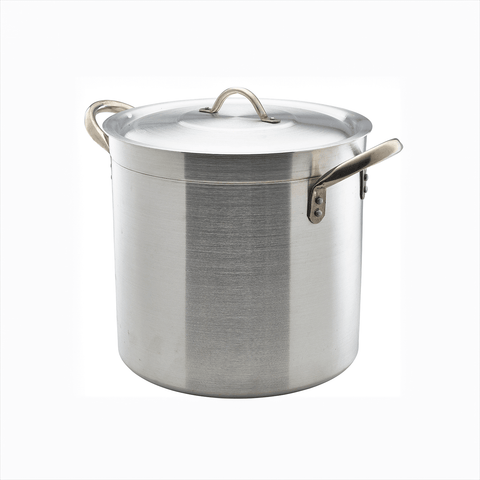 Aluminium Deep Stockpot With Lid 21Litre