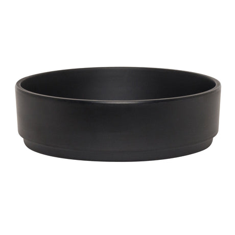 Cali Black Stack Bowl 15.9 x 4.8cm 59cl (6 1/4 x 1 7/8" 20oz) - Pack 6
