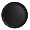 Cali Black Stack Plate 15.9 x 2.2cm (6 1/4 x 7/8") - Pack 6