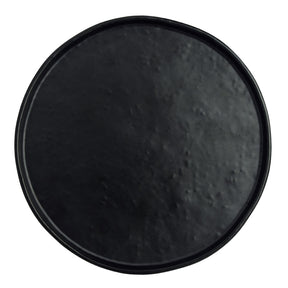 Cali Black Round Plate 21cm (8 1/4") - Pack 12