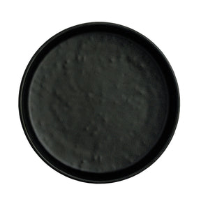 Cali Black Round Plate 12.3cm (4 3/4") - Pack 12
