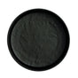 Cali Black Round Plate 12.3cm (4 3/4") - Pack 12
