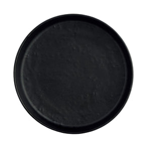 Cali Black Round Plate 16.4cm (6 1/2") - Pack 12