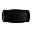 Cali Black Rectangle Plate 29.2 x 14cm  (11 1/2 x 5 1/2" ) - Pack 12