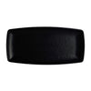 Cali Black Rectangle Plate 29.2 x 14cm  (11 1/2 x 5 1/2" ) - Pack 12