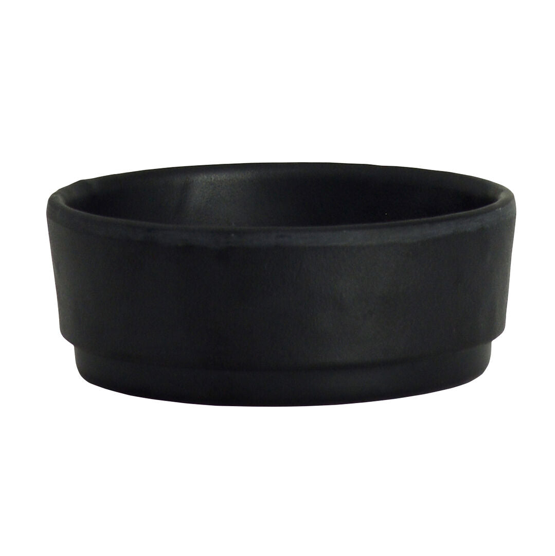 Cali Black Round Ramekin 7.3cm 5.9cl (2 7/8" 2oz) - Pack 24
