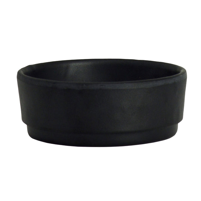 Cali Black Round Ramekin 7.3cm 5.9cl (2 7/8" 2oz) - Pack 24