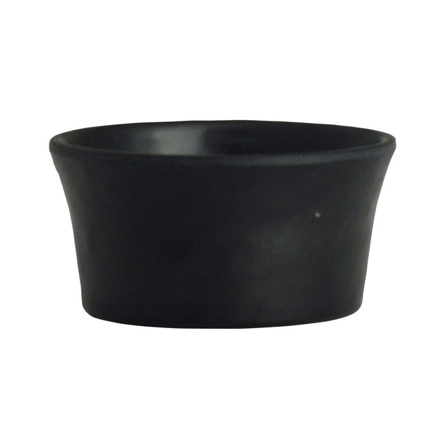 Cali Black Round Dish 5.9 x 3.2cm 4.2cl (2 1/3 x 1 1/4" 1 1/2oz) - Pack 24