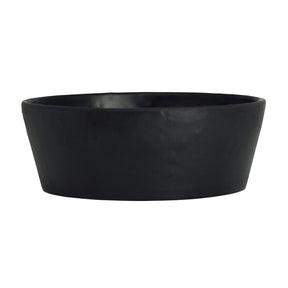 Cali Black Round Bowl 12.7 x 4.8cm 27cl (5 x 1 7/8" 9 1/2oz) - Pack 12
