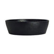 Cali Black Round Bowl 17.9 x 5.5cm 46.8cl (7 x 2 1/6" 16 1/2oz) - Pack 12