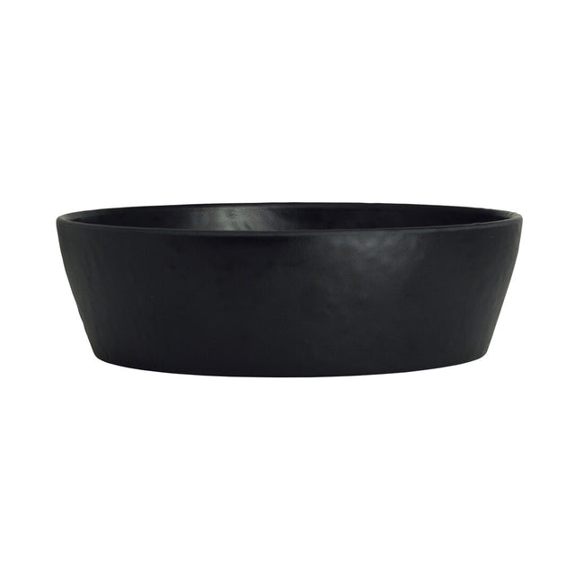 Cali Black Round Bowl 17.9 x 5.5cm 46.8cl (7 x 2 1/6" 16 1/2oz) - Pack 12