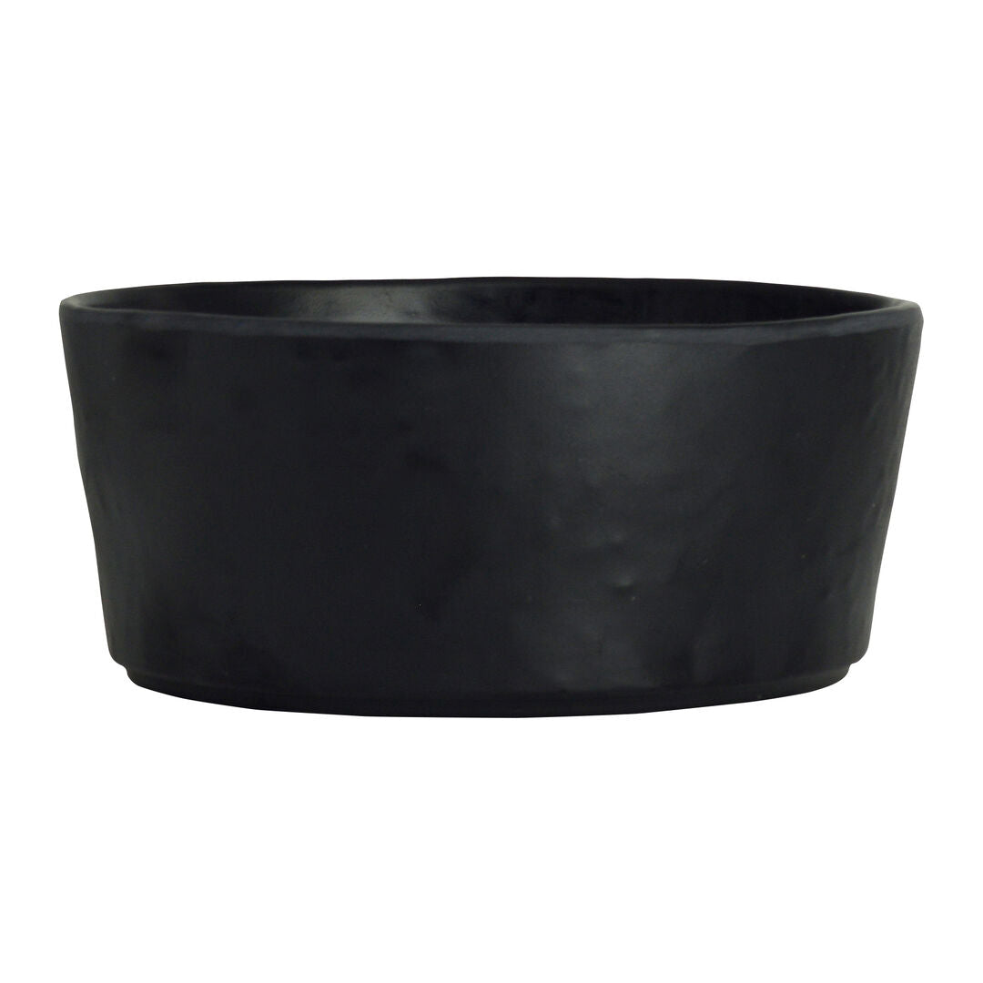 Cali Black Round Bowl 14 x 6.3cm 49.7cl (5 1/2 x 2 1/2" 17 1/2oz) - Pack 12