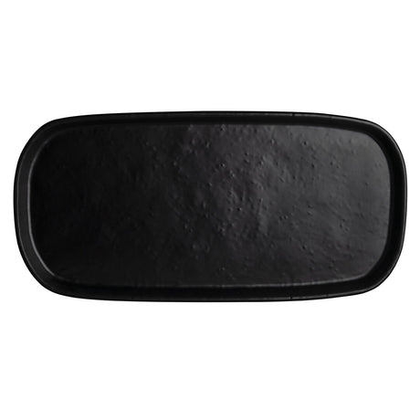Cali Black Rectangle Tray 36.8 x 17.7cm (14 1/2 x 7") - Pack 6