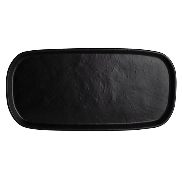 Cali Black Rectangle Tray 36.8 x 17.7cm (14 1/2 x 7") - Pack 6