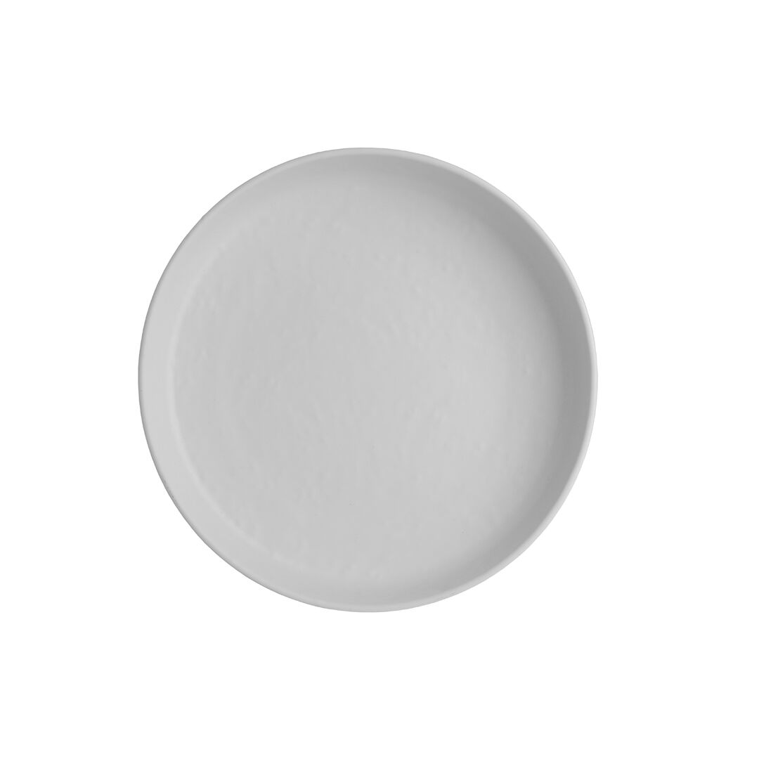 Cali White Round Plate 20.3 x 4.2cm (8 x 1 2/3") - Pack 12