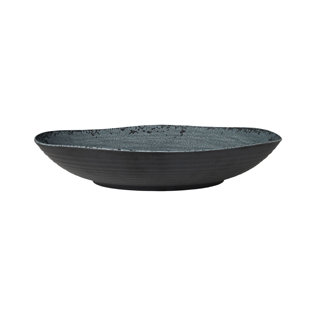 Pompeii Slate Medium Shallow Round Bowl 29.8 x 6.7cm 2.5ltr (11 3/4 x 2 5/8" 2/3qrt) - Pack 6