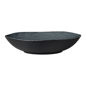 Pompeii Slate Large Shallow Round Bowl 35.9 x 6.7cm 4.5ltr (14 1/7 x 2 2/3" 4 3/4qrt) - Pack 4