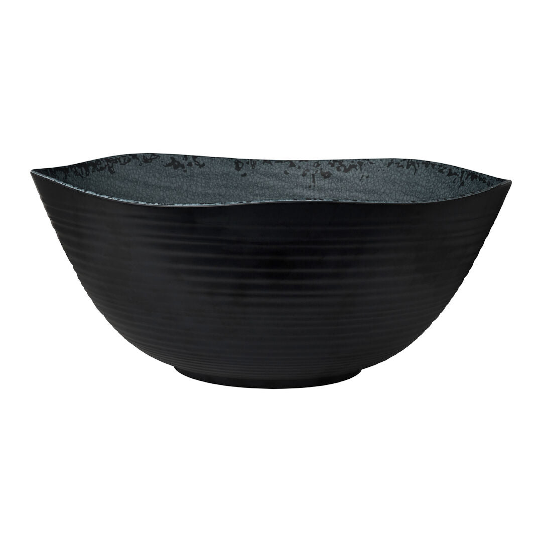 Pompeii Slate Large Round Bowl 41.3 x 17.5cm 15.3ltr (16 1/4 x 6 8/9" 16 1/6qrt) - Pack 2