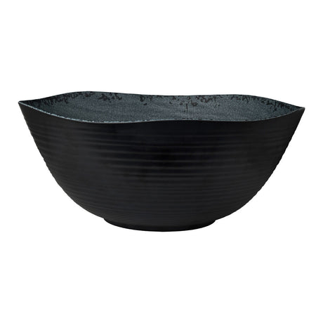 Pompeii Slate Large Round Bowl 41.3 x 17.5cm 15.3ltr (16 1/4 x 6 8/9" 16 1/6qrt) - Pack 2