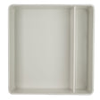 Nu Bento Grey and White Box 26.6 x 25.4 x 7.0cm (10 1/2 x 10 x 2 3/4") - Pack 6