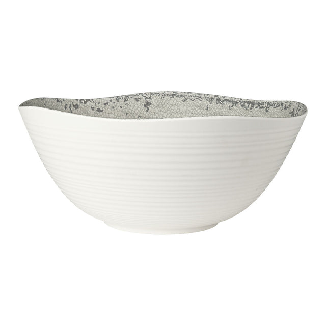 Pompeii Stone Large Round Bowl 41.3 x 17.5cm 15.3ltr (16 1/4 x 6 8/9" 16 1/6qrt) - Pack 2