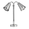 Modern Double Heat Lamp 220V UK Plug 55.9cm (22") - Pack 1