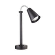 Modern Black Single Heat Lamp 220V UK Plug 55.9cm (22") - Pack 1