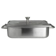Homestyle Brushed Stainless Rectangle Chafer 41.9 x 27.3 x 16.5cm 3.8ltr (16 1/2 x 10 3/4 x 6 1/2" 4 - Pack 1