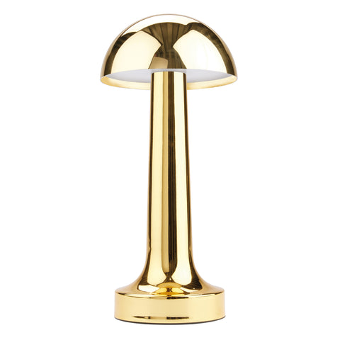 Dome Brassy Table Lamp 22cm/8.5"