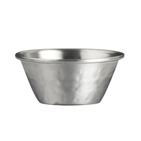 Metal Hammered Ramekin 6.4 x 2.5cm 5cl (2 1/2 x 1" 1 3/4oz) - Pack 48