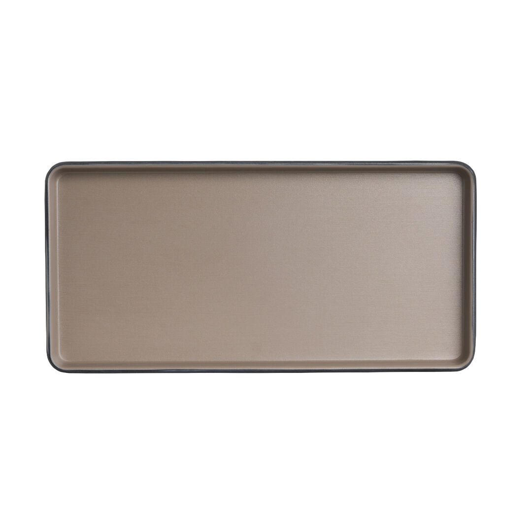 Baja Sandstone Rectangle Tray 25.4cm (10") - Pack 24