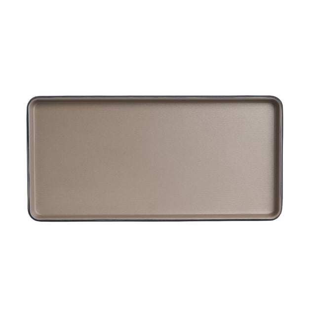 Baja Sandstone Rectangle Tray 25.4cm (10") - Pack 24
