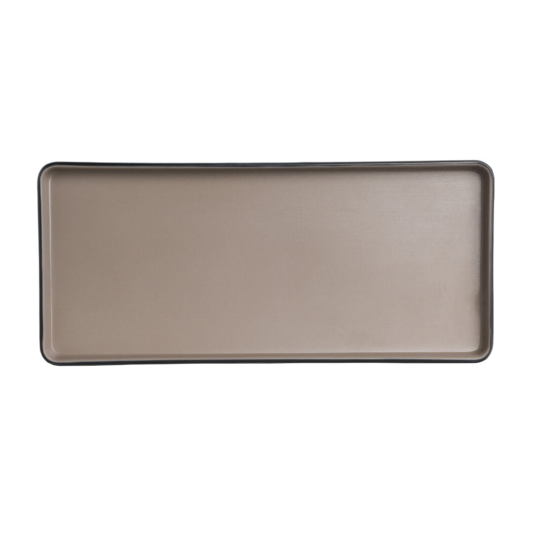 Baja Sandstone Rectangle Tray 29.2 x 13cm (11 1/2 x 5 1/8") - Pack 24