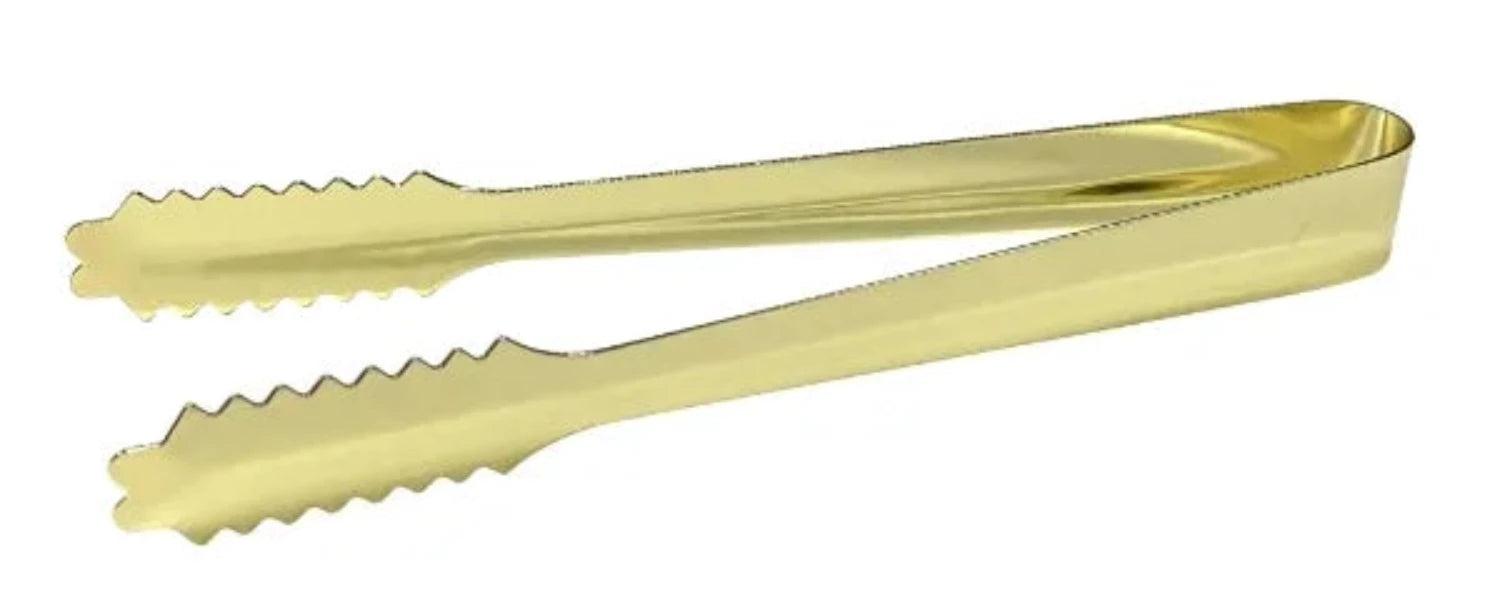 7Inch-Ice-Tongs-Gold-Plated