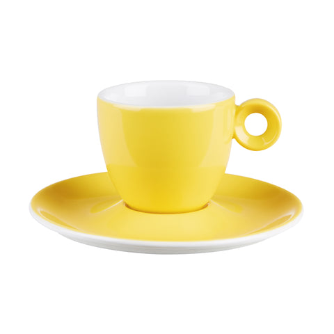 Yellow Espresso Saucer