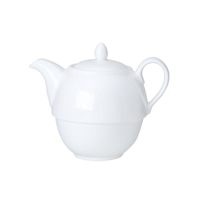 Coupe Tea For One Teapot 12.4cm 46cl (5" 16oz) - Pack 6