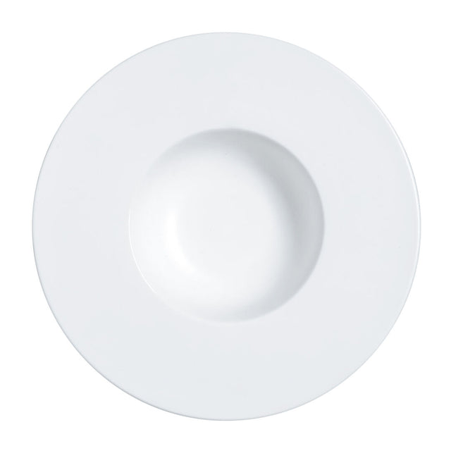 Flat Wide Rim Bowl 23cm (9") - Pack 12