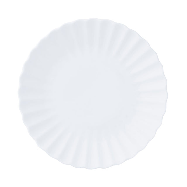 Fluted Coupe Plate 21.5cm (8 1/2") - Pack 12