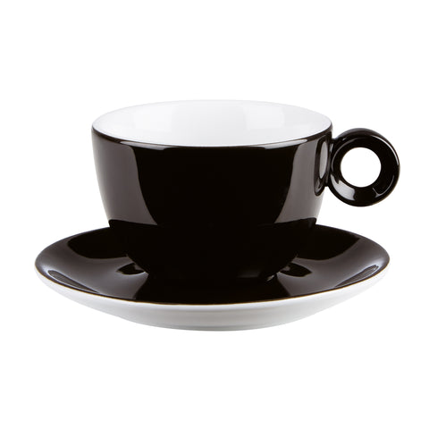 Black Saucer 16cm