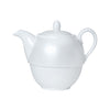 Spiro Coupe Tea For One Teapot 12.4cm 46cl (5" 16oz) - Pack 6