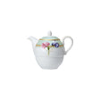 Trellis Coupe Tea For One Teapot 12.4cm 46cl (5" 16oz) - Pack 6