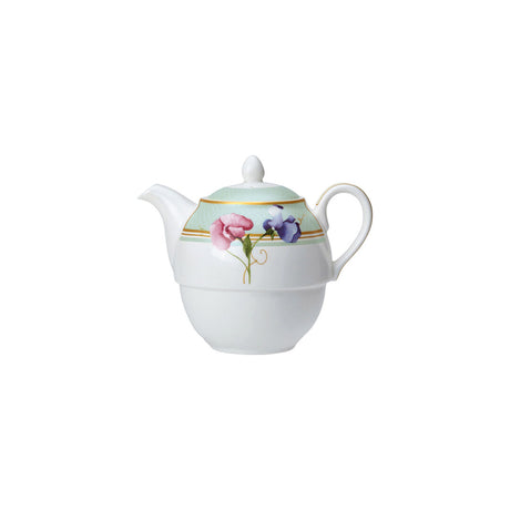 Trellis Coupe Tea For One Teapot 12.4cm 46cl (5" 16oz) - Pack 6
