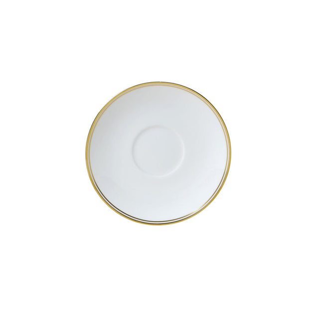 Burnished Gold Classic Tea Saucer/Soup Stand 16cm (6 1/2") - Pack 12