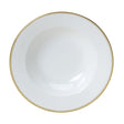 Burnished Gold Classic Large Rim Bowl 28cm 60cl (11" 21oz) - Pack 6