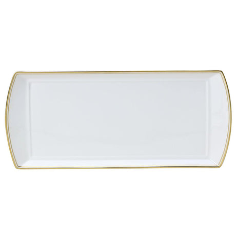 Burnished Gold Classic Large Rectangle Tray 34 x 15cm (13 1/2 x 6") - Pack 12
