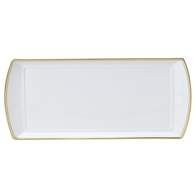 Burnished Gold Classic Large Rectangle Tray 34 x 15cm (13 1/2 x 6") - Pack 12