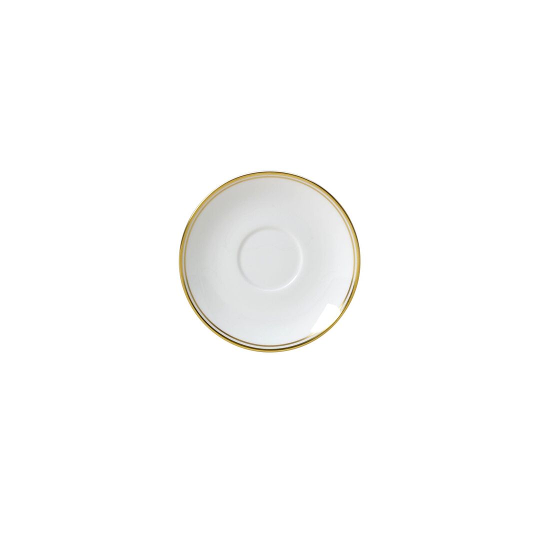 Burnished Gold Classic Espresso Saucer 12cm (4 3/4") Fits AND0145 - Pack 12